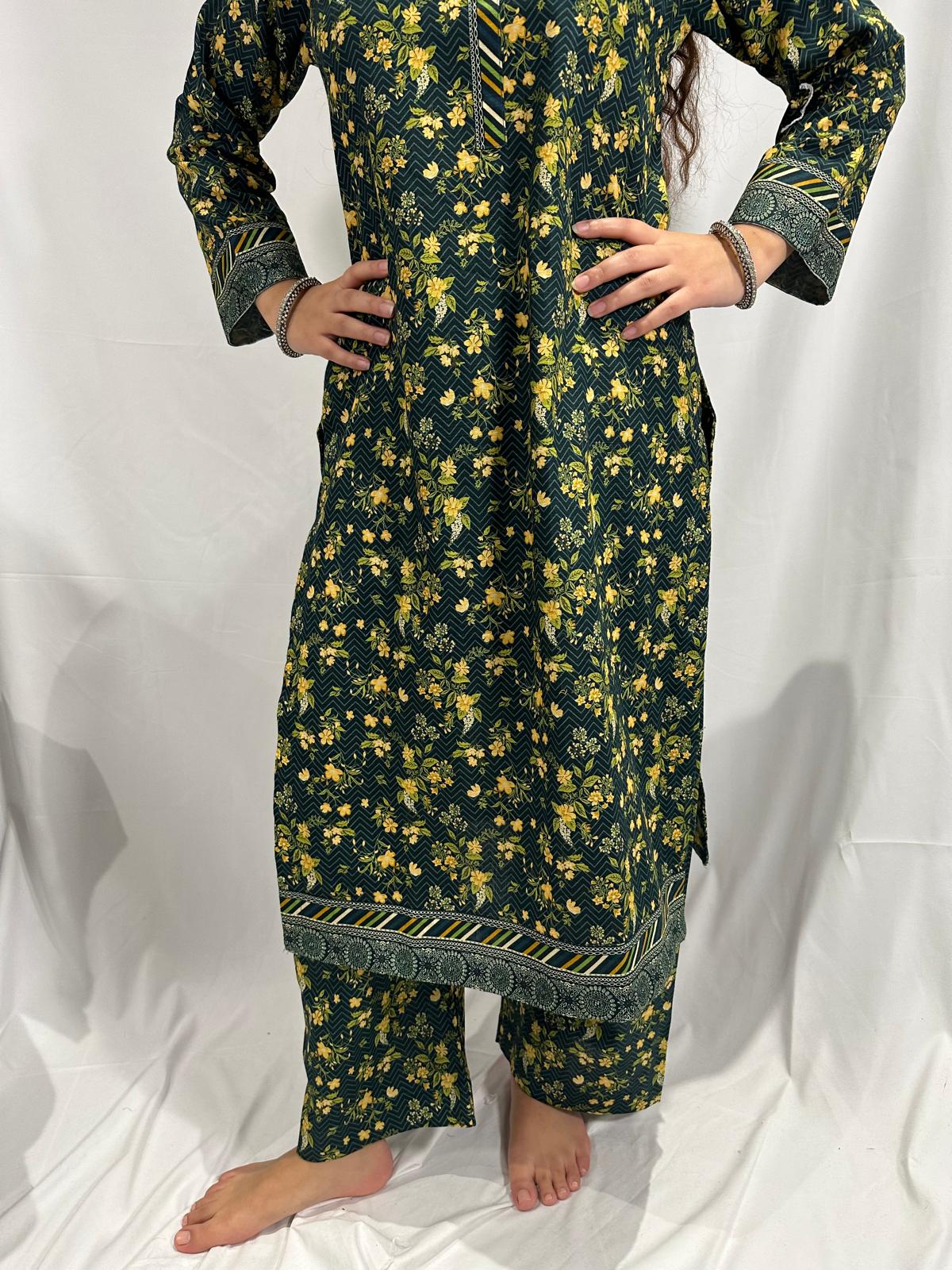 THREE PIECE KHADDAR
