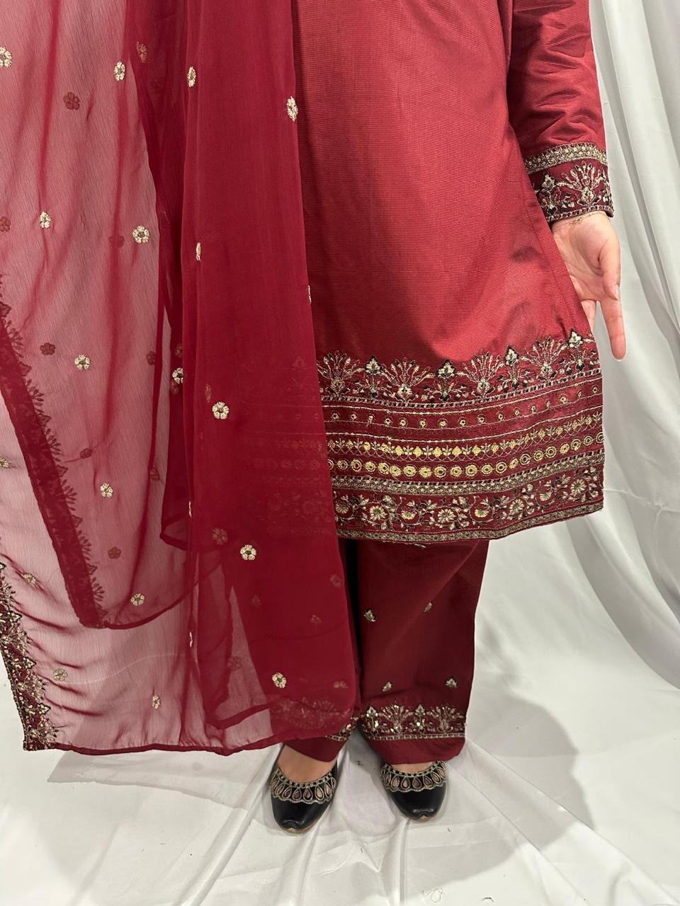 THREE PIECE VISCOSE
