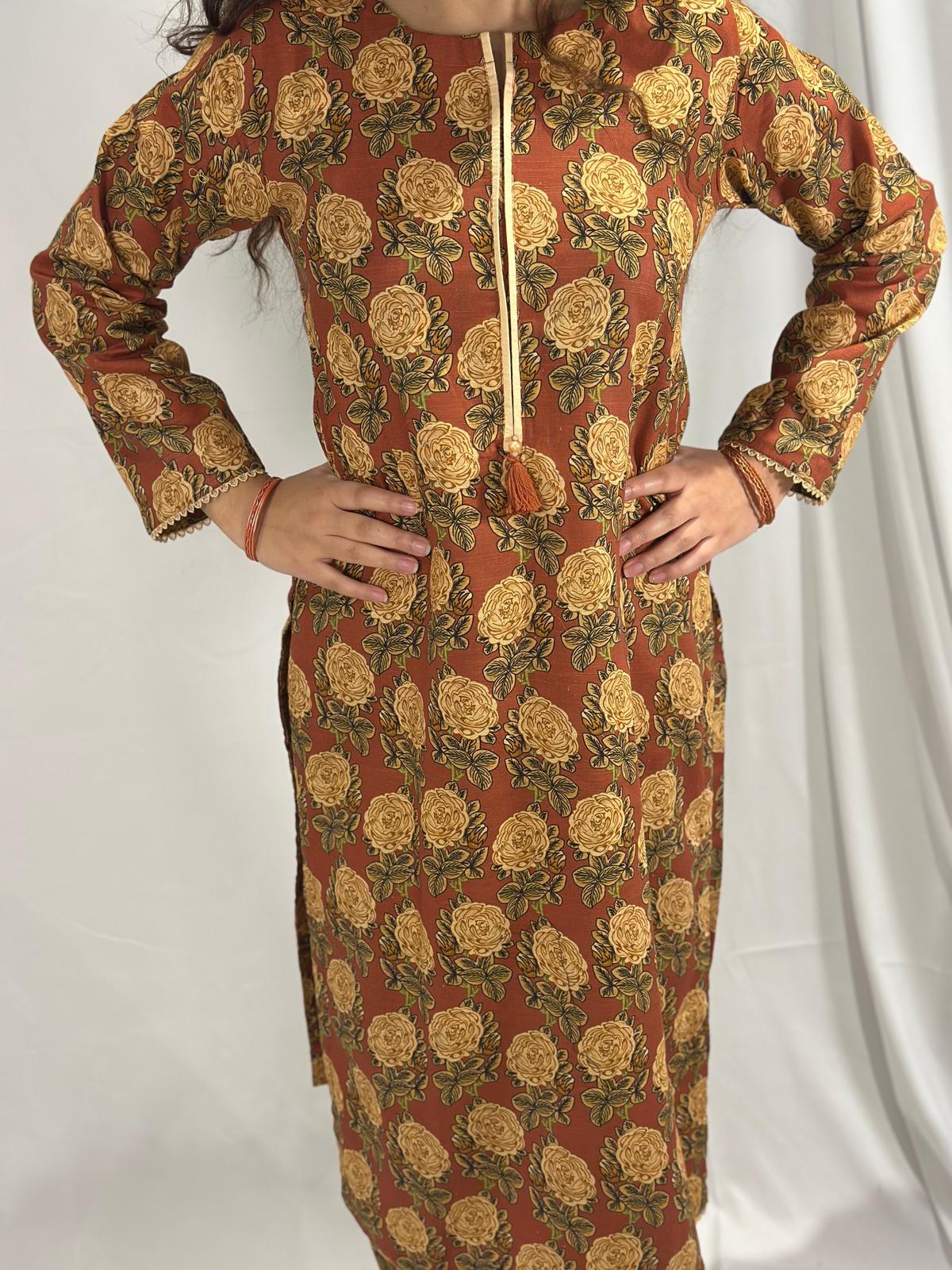TWO PIECE KHADDAR