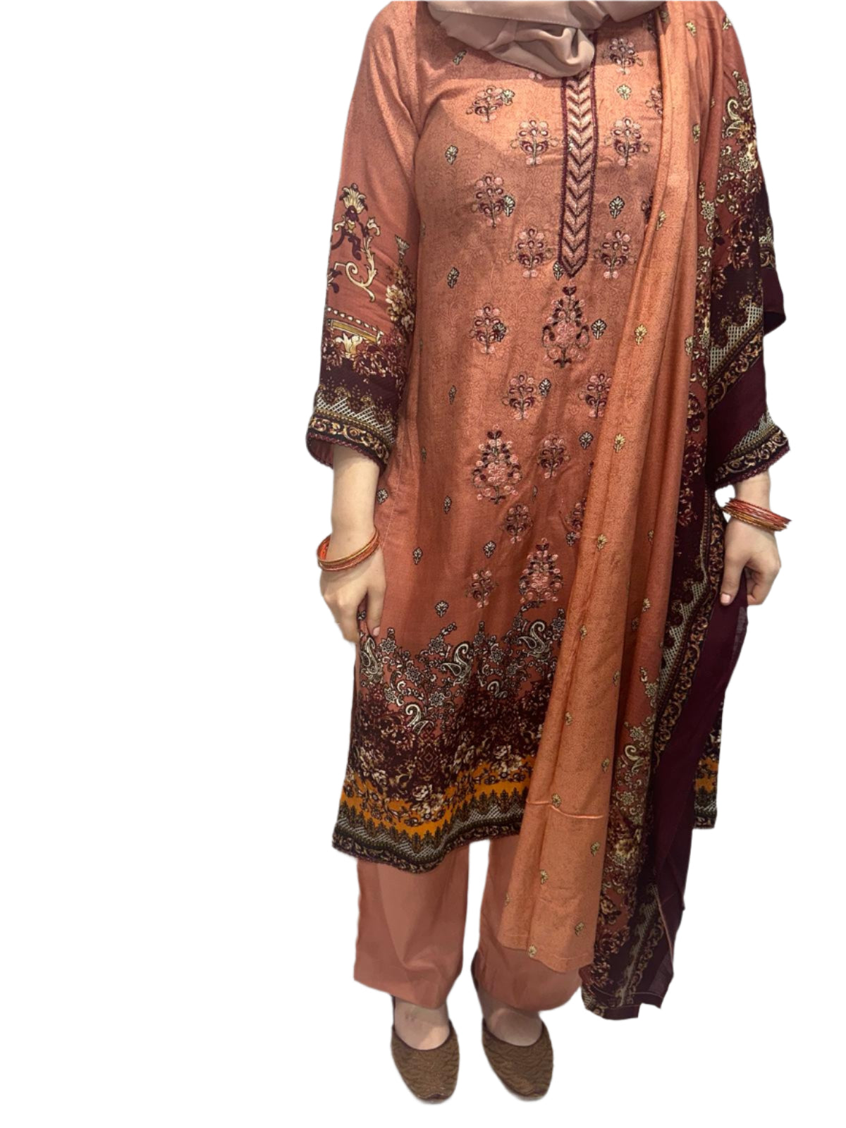 Linen three piece trouser suit