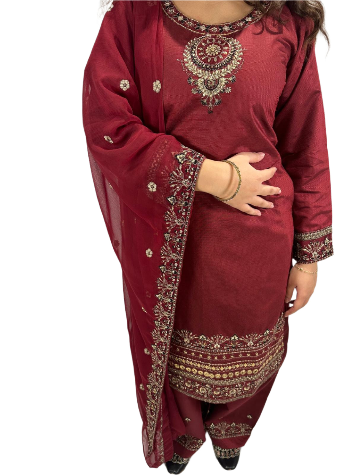 VISCOSE THREE PIECE FANCY