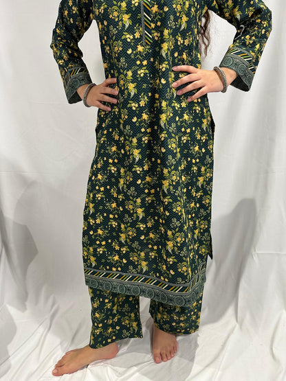 THREE PIECE KHADDAR