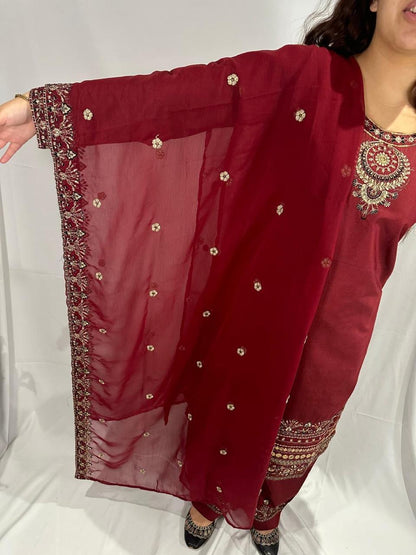 THREE PIECE VISCOSE