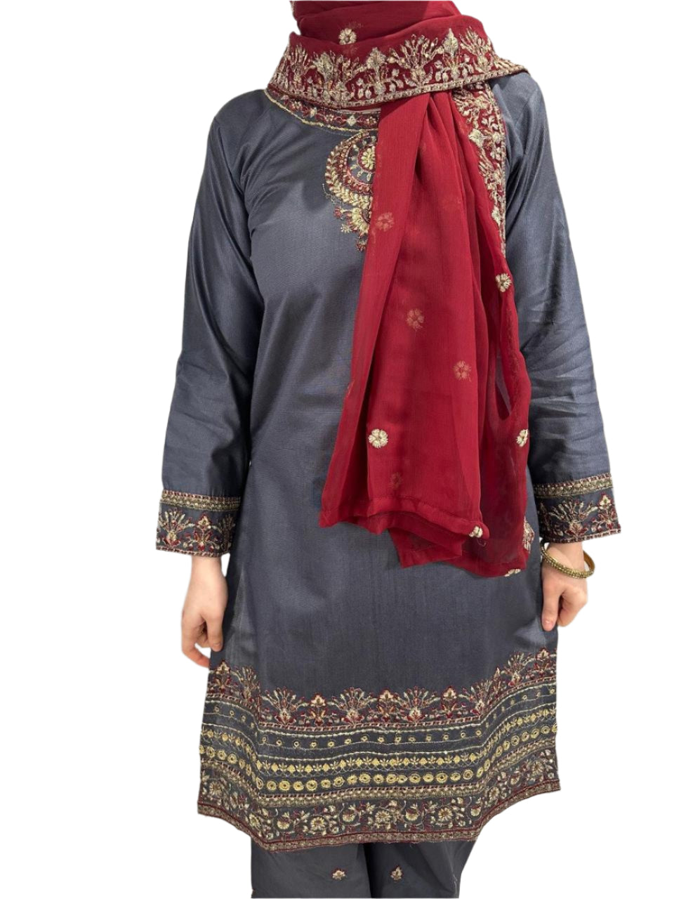 VISCOSE THREE PIECE FANCY