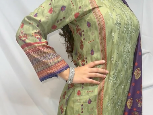 THREE PIECE DHANAK