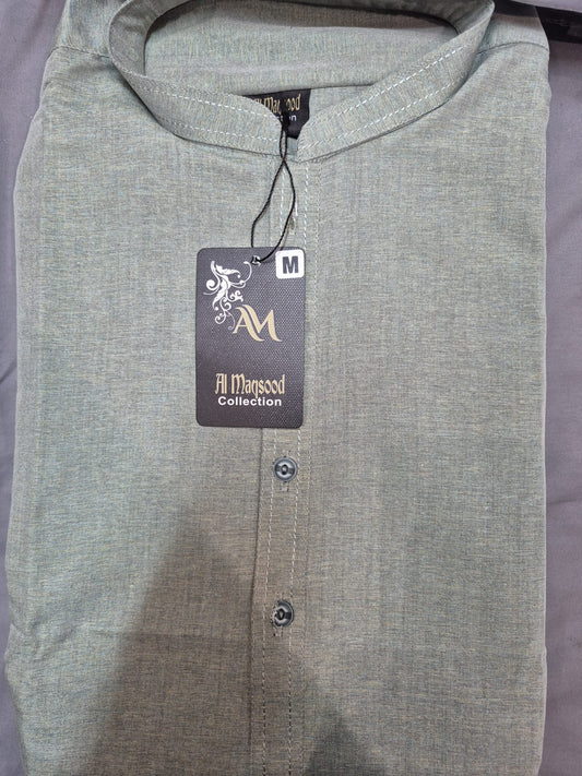 MENS SALWAR KAMEEZ GREEN