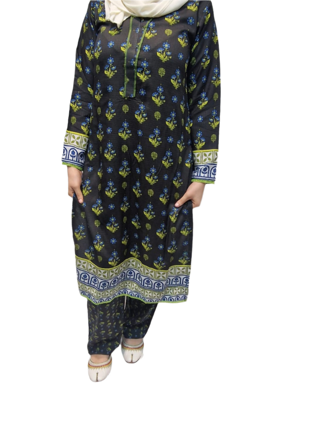 Two piece Linen black