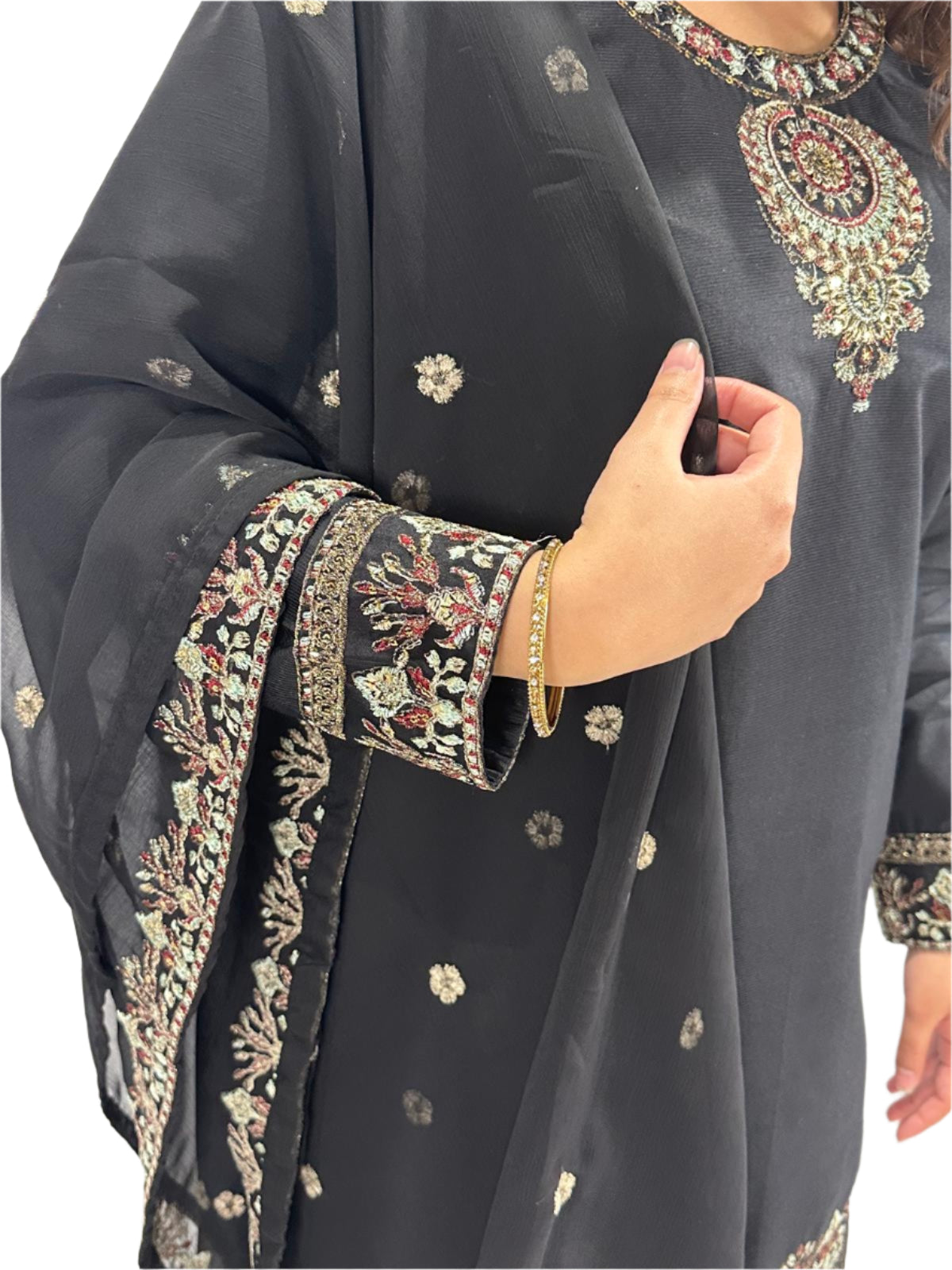 VISCOSE THREE PIECE FANCY