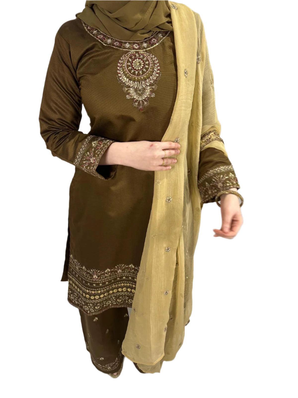 VISCOSE THREE PIECE FANCY