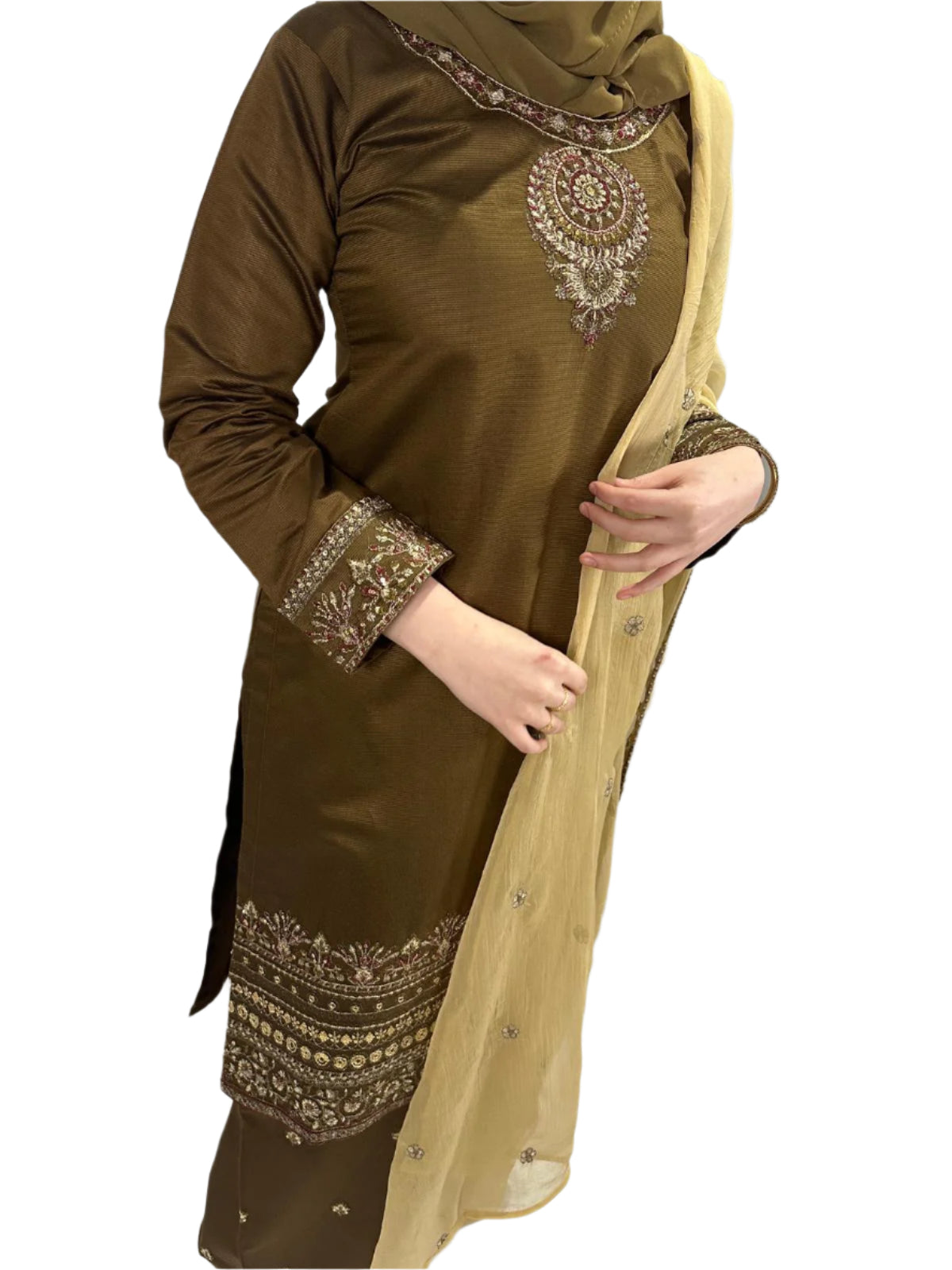 VISCOSE THREE PIECE FANCY