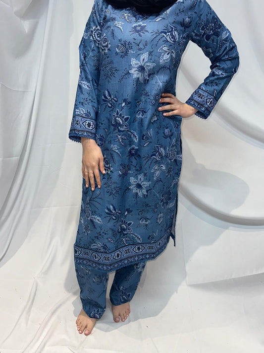 TWO PIECE KHADDAR
