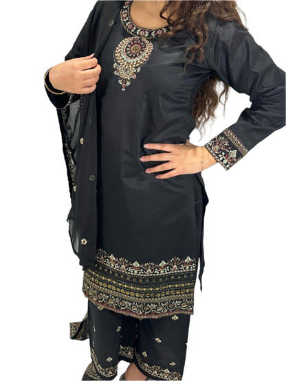 VISCOSE THREE PIECE FANCY