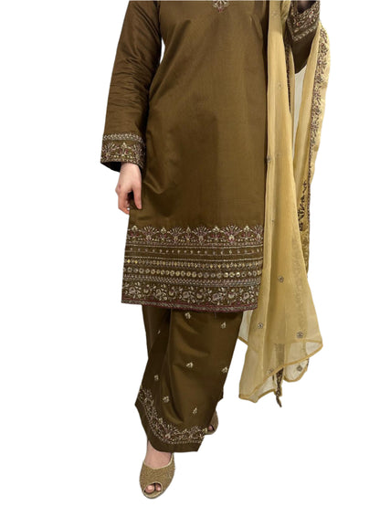VISCOSE THREE PIECE FANCY