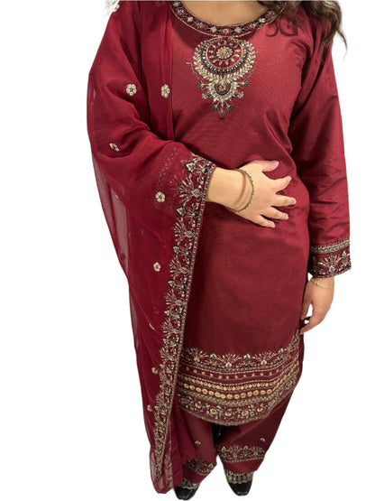 VISCOSE THREE PIECE FANCY